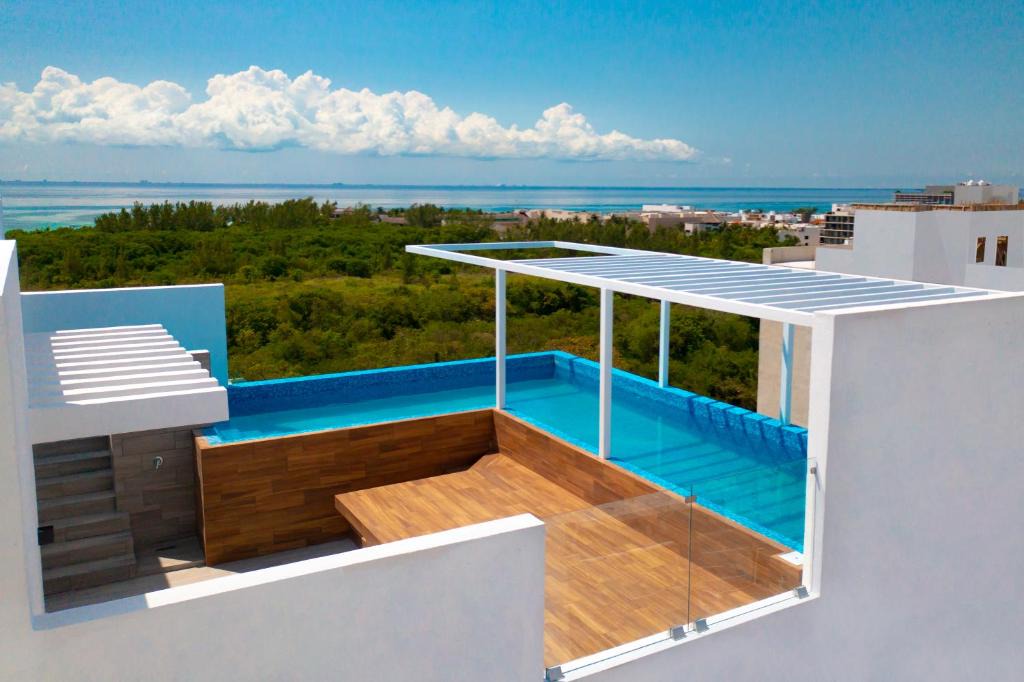 View of XKAA Ocean View Condos By Smart Rentals 【 MAY 2026 】 Apartment in Playa ...
